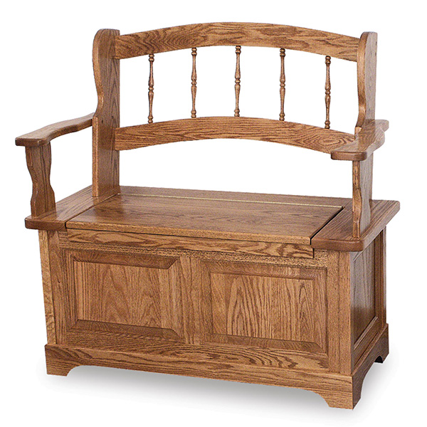 Country Spindle Bench